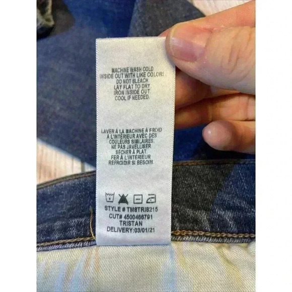 Joe's Jeans Men's Kinetic Slim Fit Jeans‎ 42 Tristan/Medium Wash Distressed NWT - Picture 8 of 9